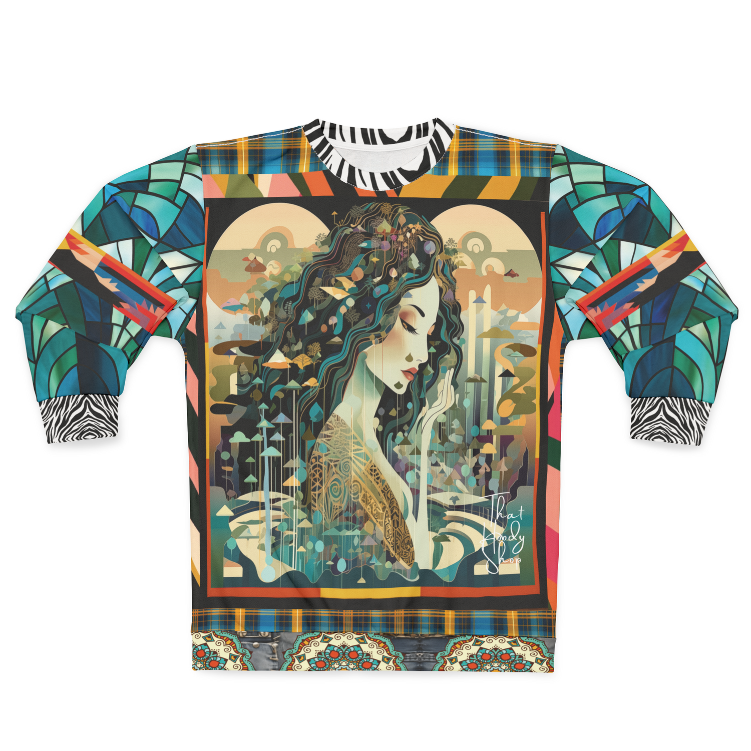 Goddess of the Waterfall Unisex Sweatshirt (Gold Label)