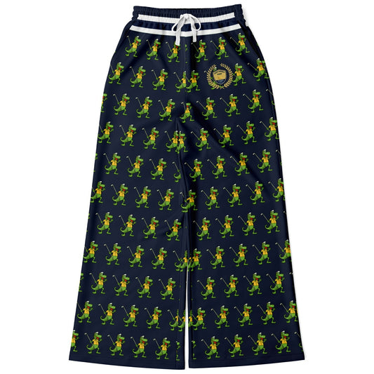 Gator Goes Golfing Eco-Poly Wide Leg Pants