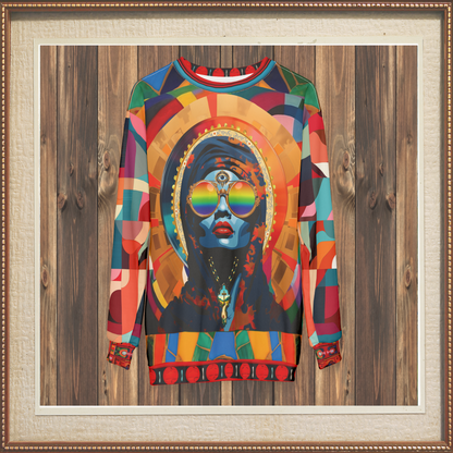 Holy Divinity Black Madonna Unisex Sweatshirt (Gold Label)