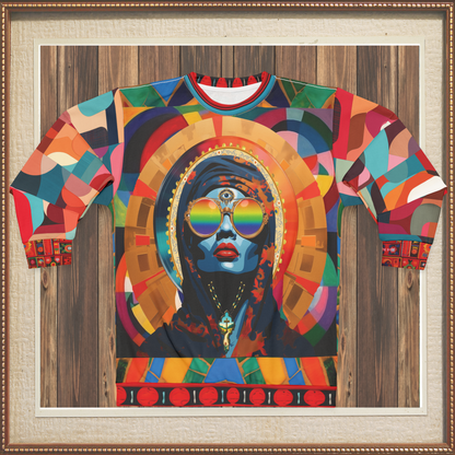 Holy Divinity Black Madonna Unisex Sweatshirt (Gold Label)