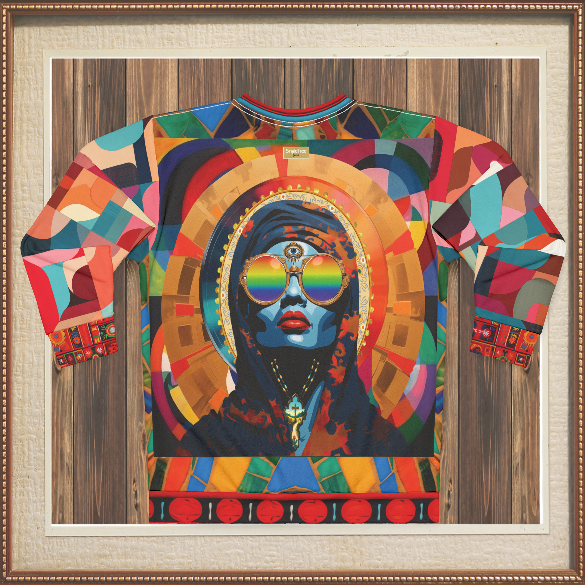 Holy Divinity Black Madonna Unisex Sweatshirt (Gold Label)