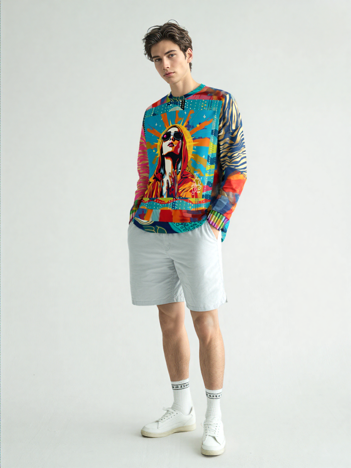 How She Shines - Golden Halo Unisex Sweatshirt (Gold Label)