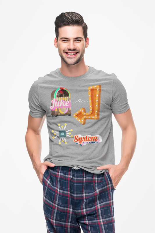 Juke the System Heavyweight Unisex Tee