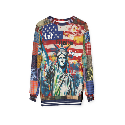 Let Freedom Reign America Unisex Sweatshirt (Gold Label)