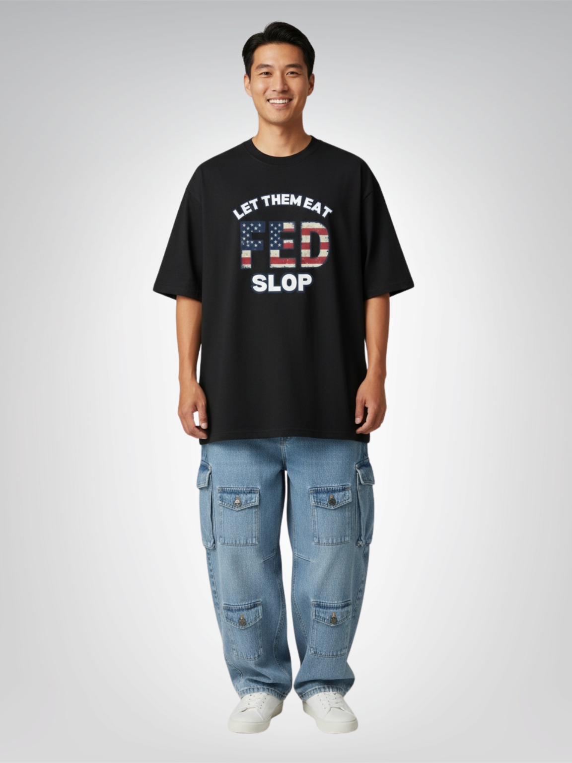 Let Them Eat FED Slop Heavyweight Unisex Tee