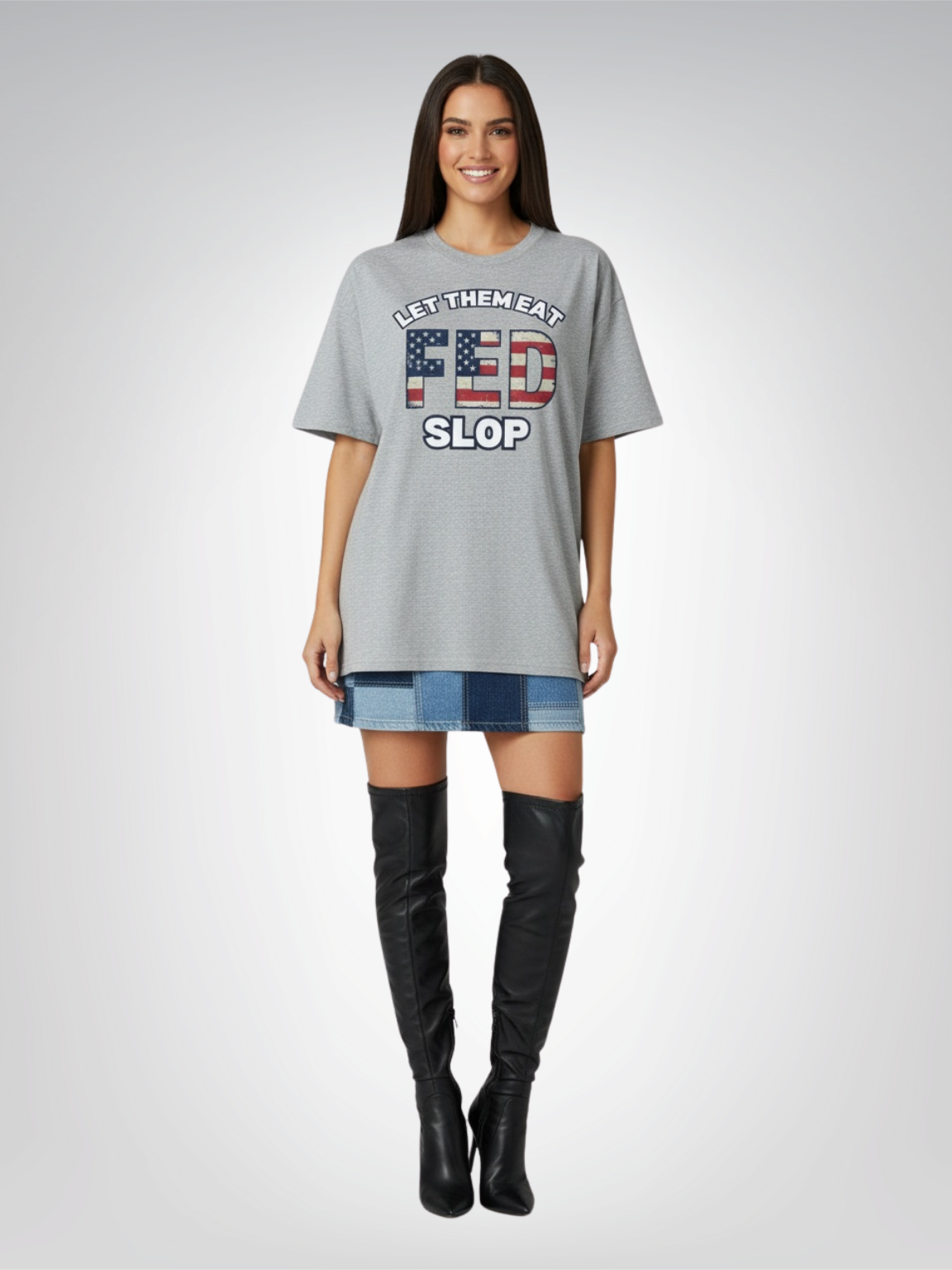 Let Them Eat FED Slop Heavyweight Unisex Tee