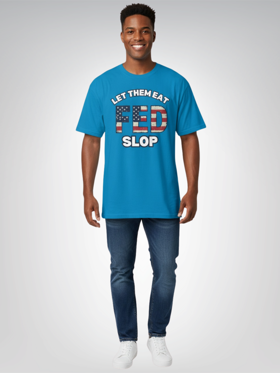 Let Them Eat FED Slop Heavyweight Unisex Tee