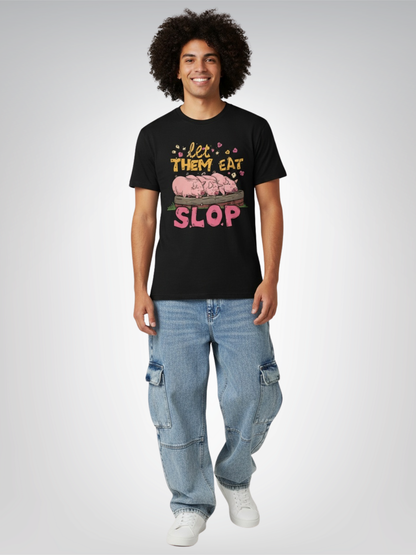 Let Them Eat Slop Heavyweight Unisex Tee