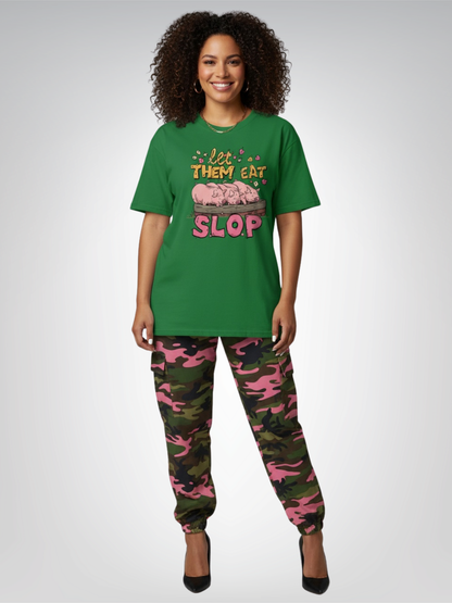 Let Them Eat Slop Heavyweight Unisex Tee