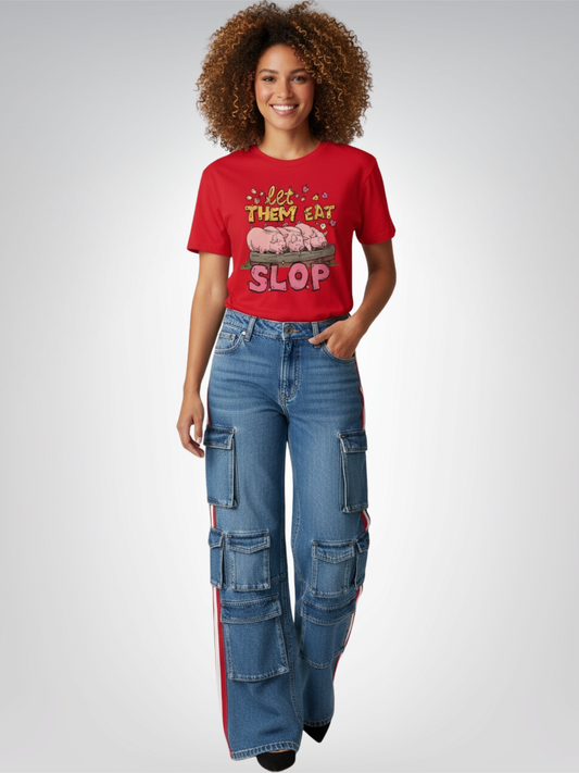 Let Them Eat Slop Heavyweight Unisex Tee