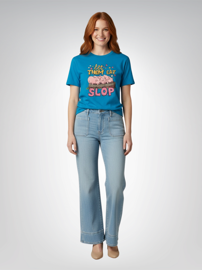 Let Them Eat Slop Heavyweight Unisex Tee