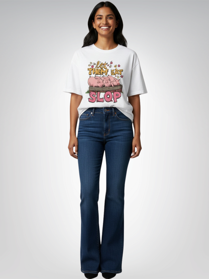 Let Them Eat Slop Heavyweight Unisex Tee
