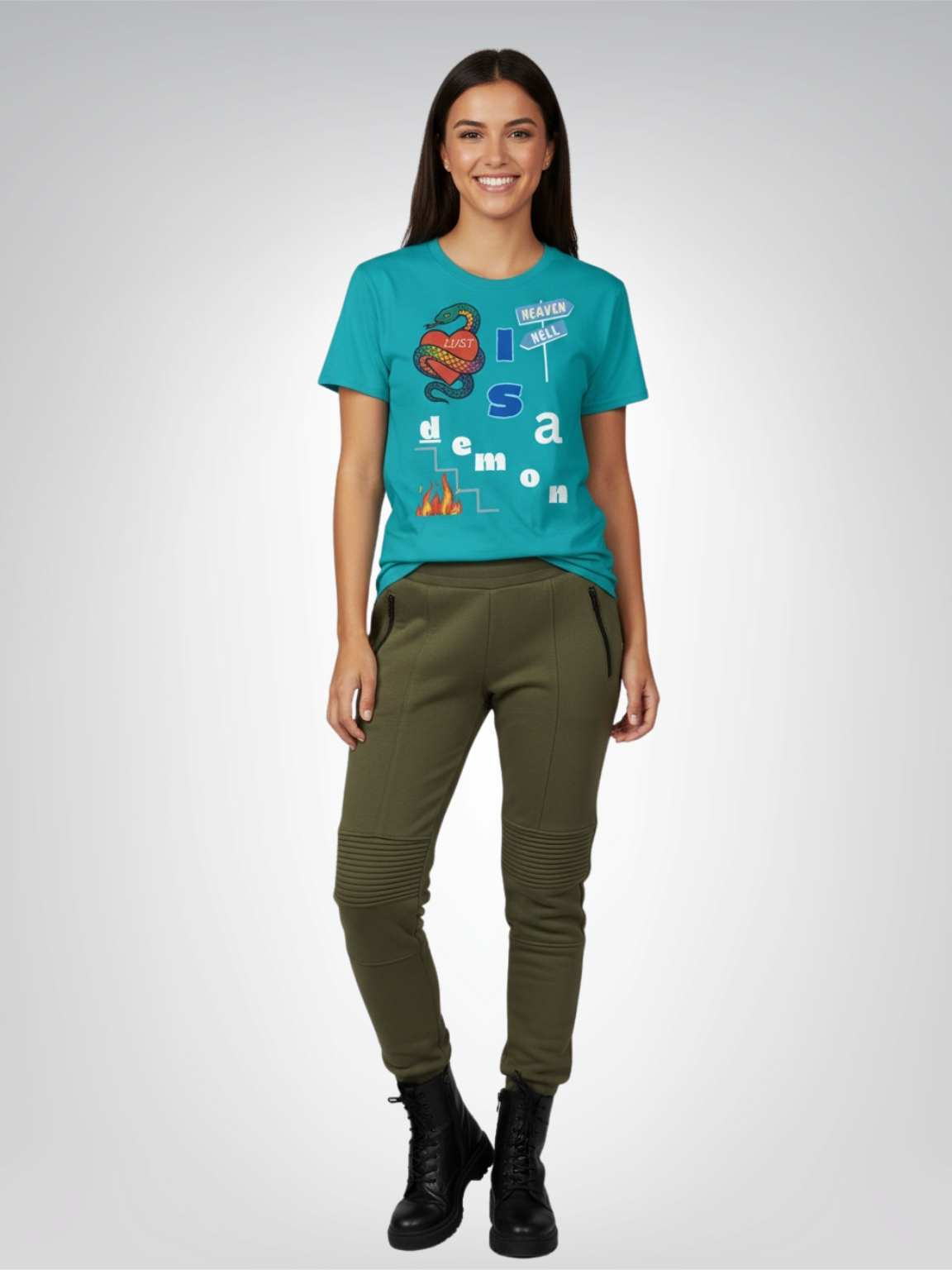 Lust is a demon Heavyweight Unisex Tee