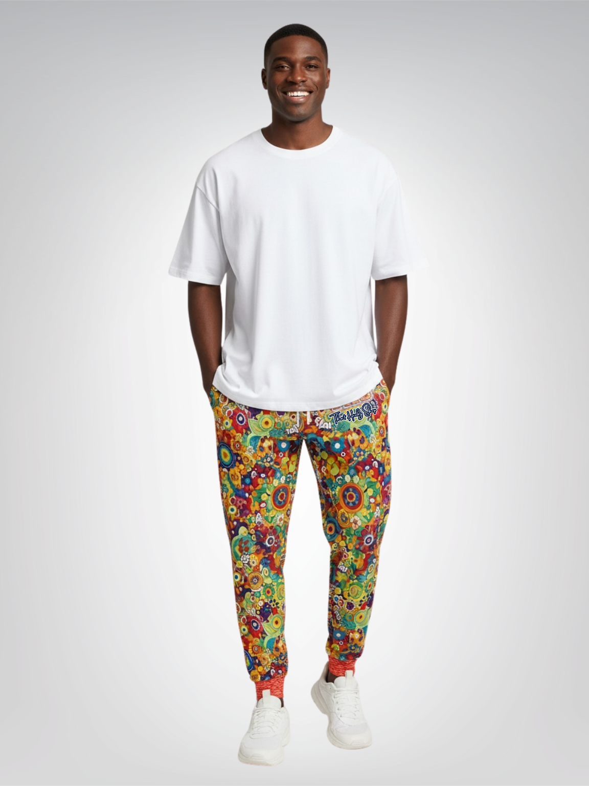 My Friend the Ophanim Eco-Poly Unisex Joggers