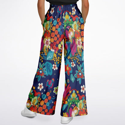 My Friend the Ophanim Tropical Splash Eco-Poly Wide Leg Pants