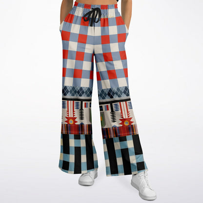 Native Spring on Mars Eco-Poly Wide Leg Pants