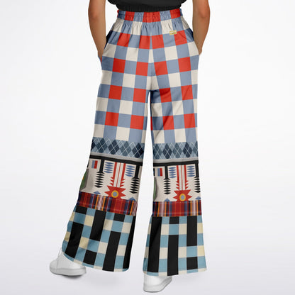 Native Spring on Mars Eco-Poly Wide Leg Pants