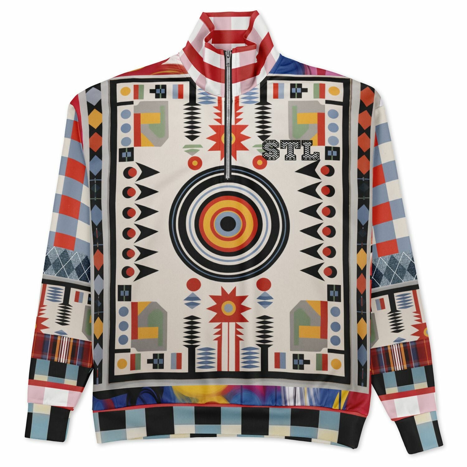Native Spring on Mars Heavyweight Oversized Quarter Zip Sweatshirt