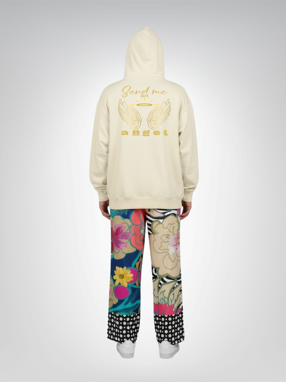 Ophanim - Send Me An Angel Pop Art Angel Heavyweight 3-End Fleece Unisex Hoodie