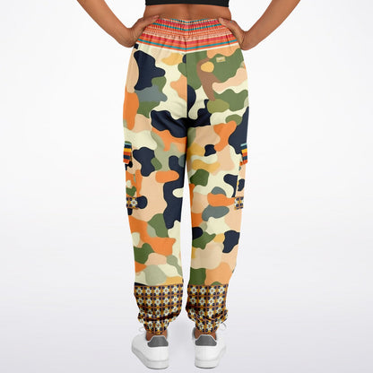 Peachtree in Orange Camo Eco-Poly Cargo Joggers