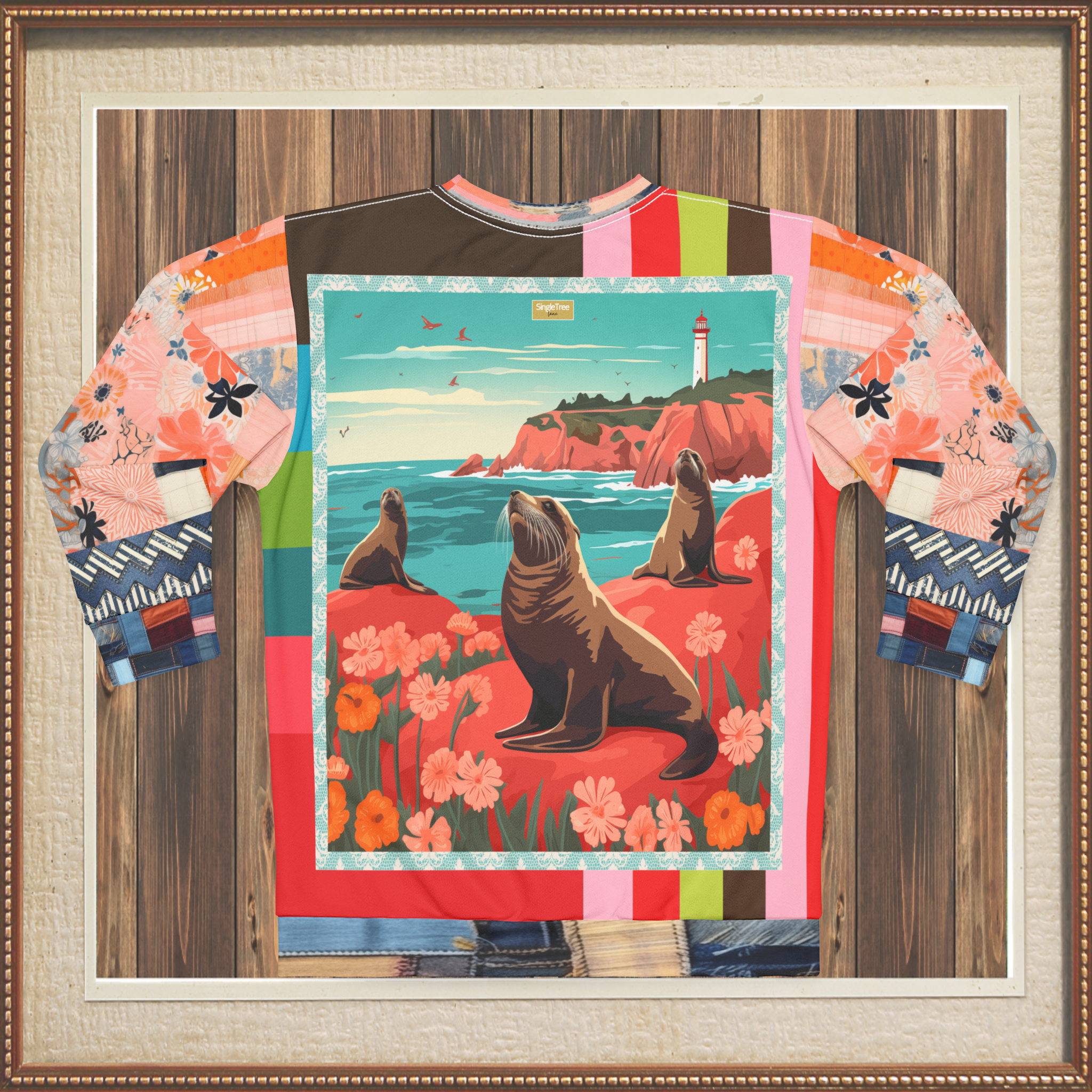 Te amo California - Sudadera unisex Pigeon Point Norcal Sea Lions