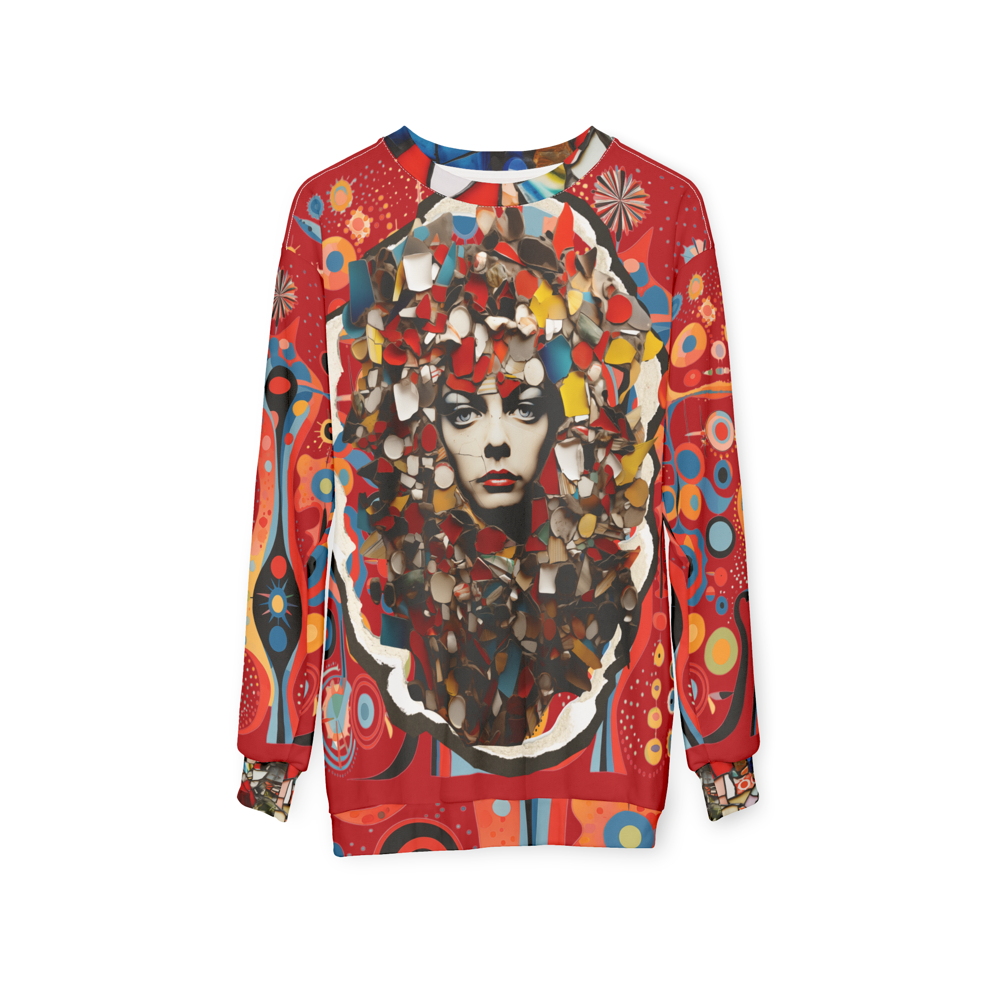 Playing in the Stratosphere Art Nouveau Unisex Sweatshirt (Gold Label)