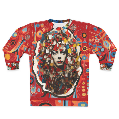 Playing in the Stratosphere Art Nouveau Unisex Sweatshirt (Gold Label)