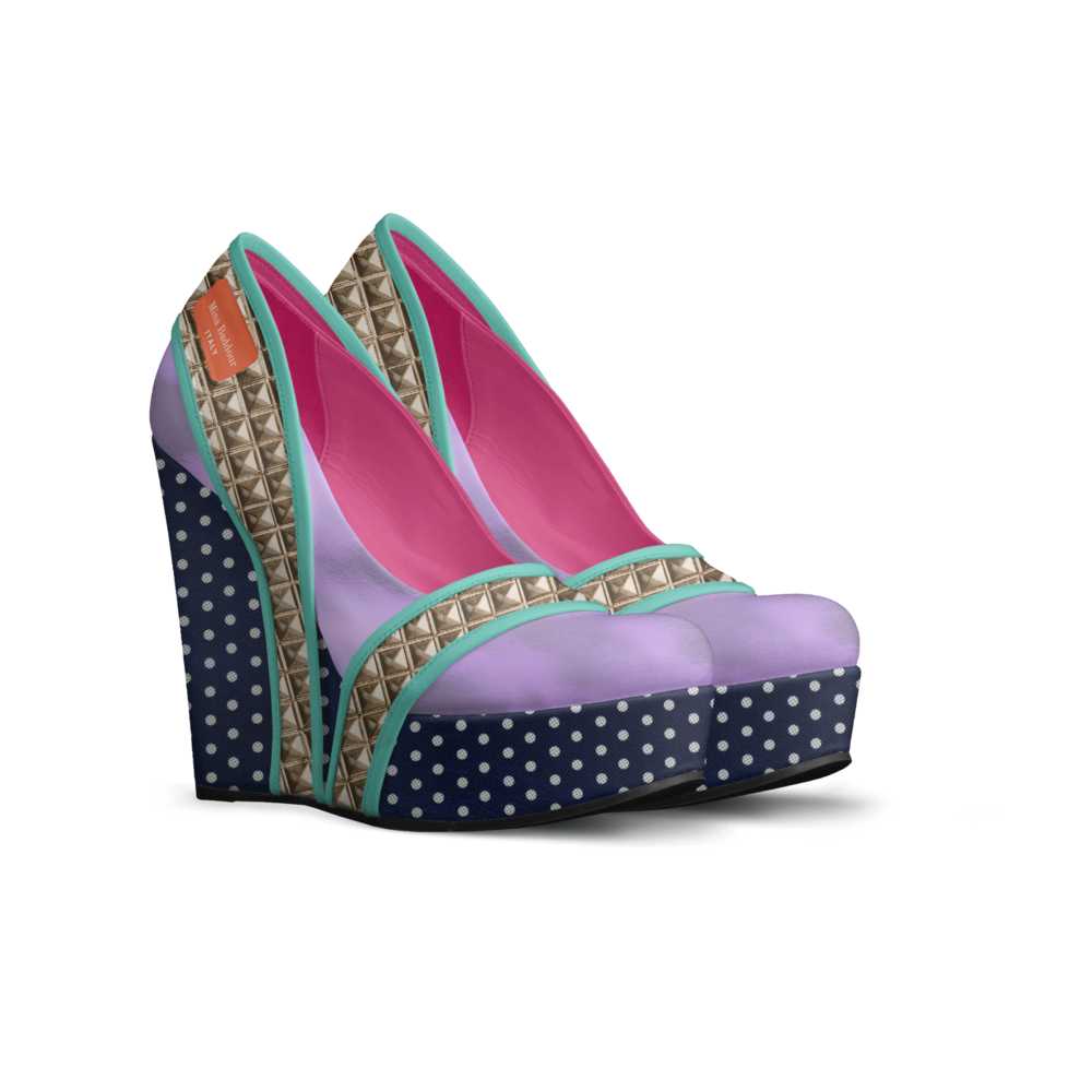 Purple Passionade Platform Heel