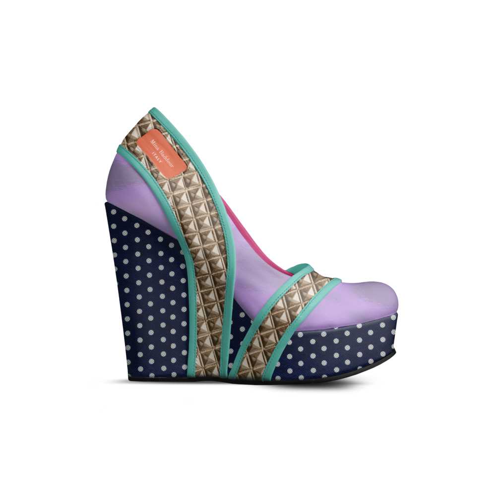 Purple Passionade Platform Heel