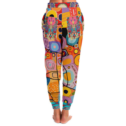 Rebel Yell Fantasia Patchwork Eco-Poly Unisex Joggers