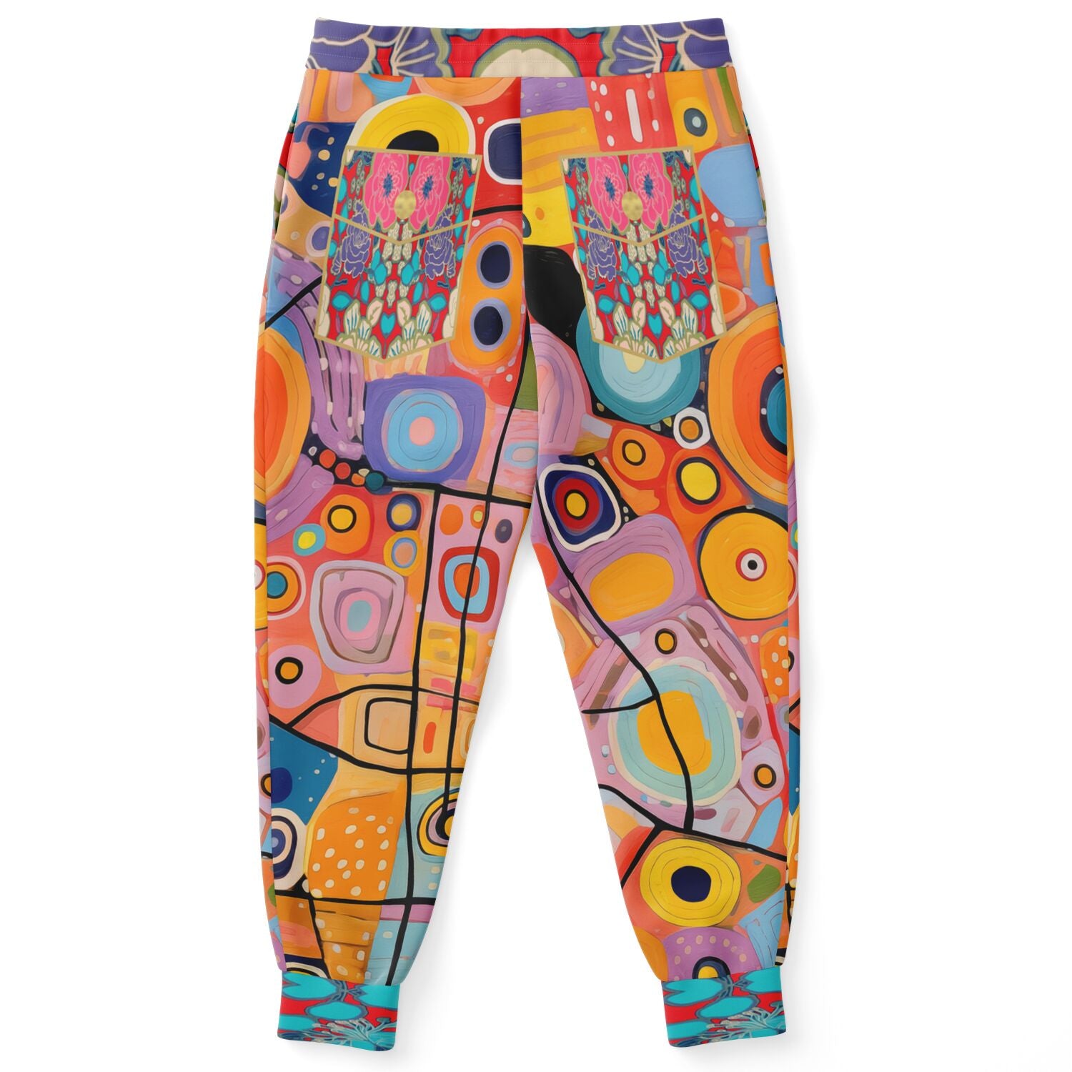 Rebel Yell Fantasia Patchwork Eco-Poly Unisex Joggers