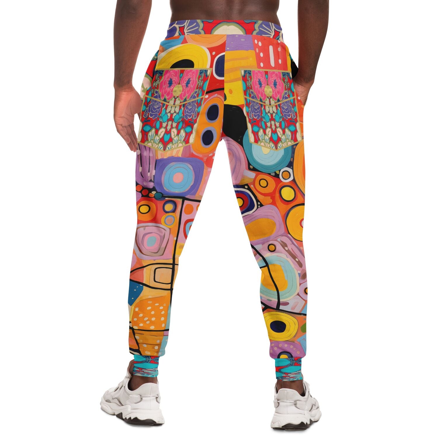 Rebel Yell Fantasia Patchwork Eco-Poly Unisex Joggers