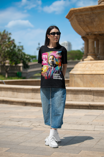 MLK Dream Inspire Innovate Unisex Premium T-shirt