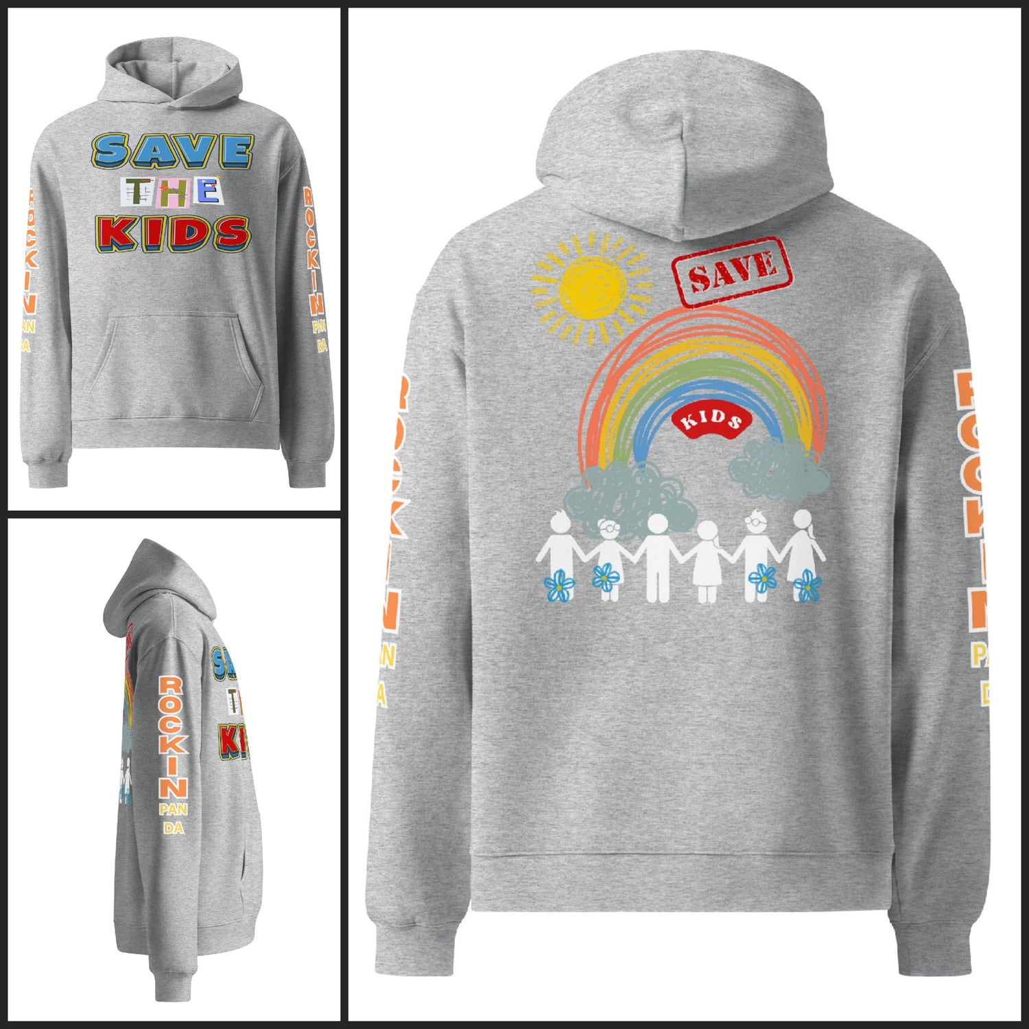 Save the Children Oversized Unisex Hoodie