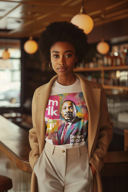 MLK Dream Inspire Innovate Unisex Premium T-shirt