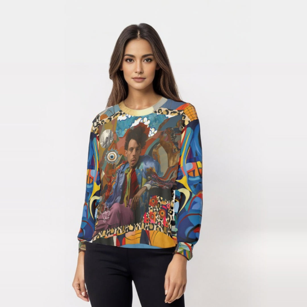 Iconic Male - Boy Romeo Abstract Art Unisex Sweatshirt