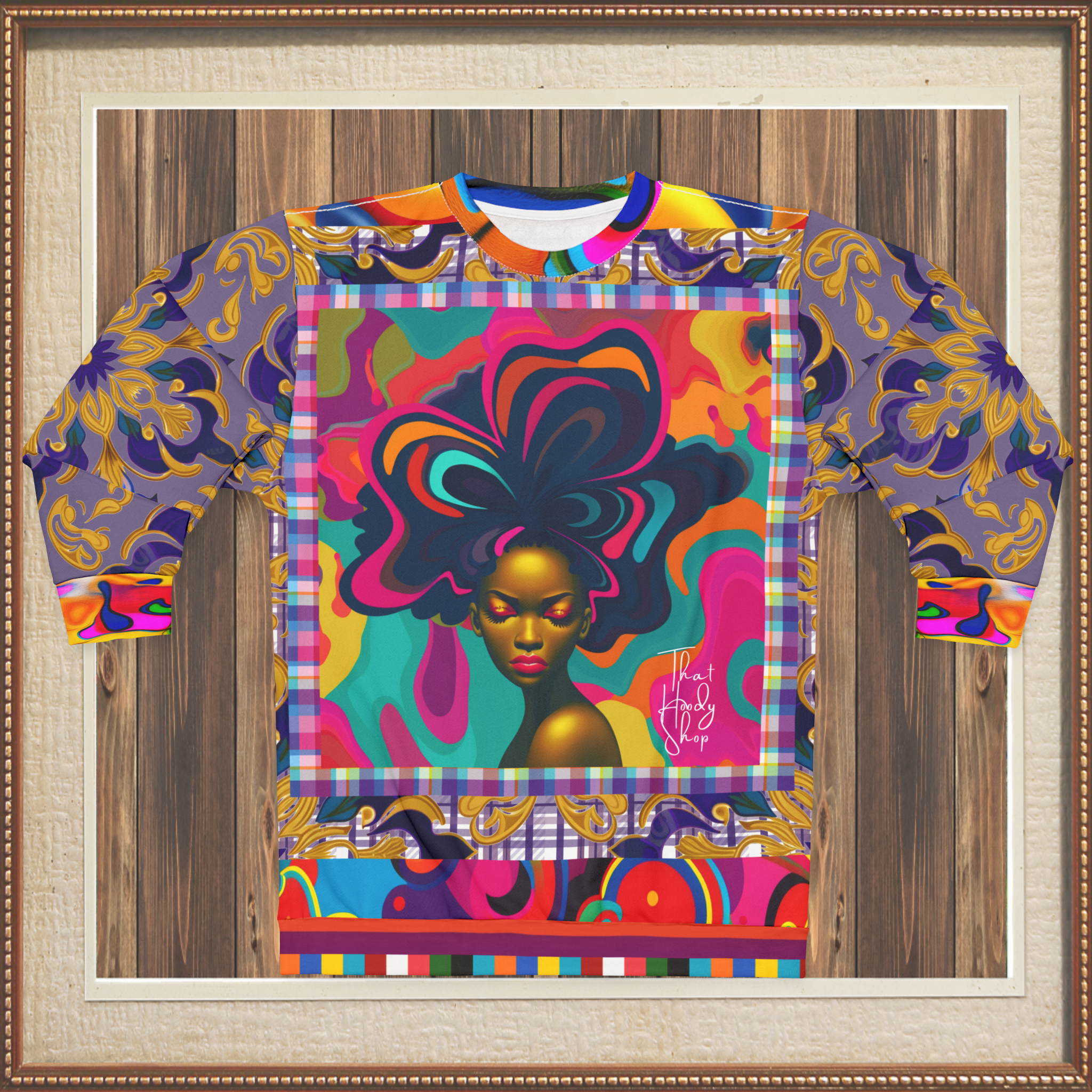 Roxbury Bouffant Girl Unisex Sweatshirt (Gold Label)