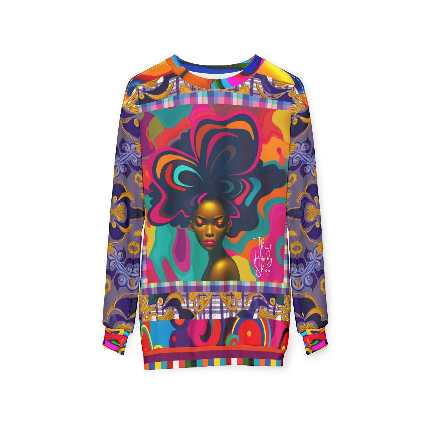 Roxbury Bouffant Girl Unisex Sweatshirt (Gold Label)