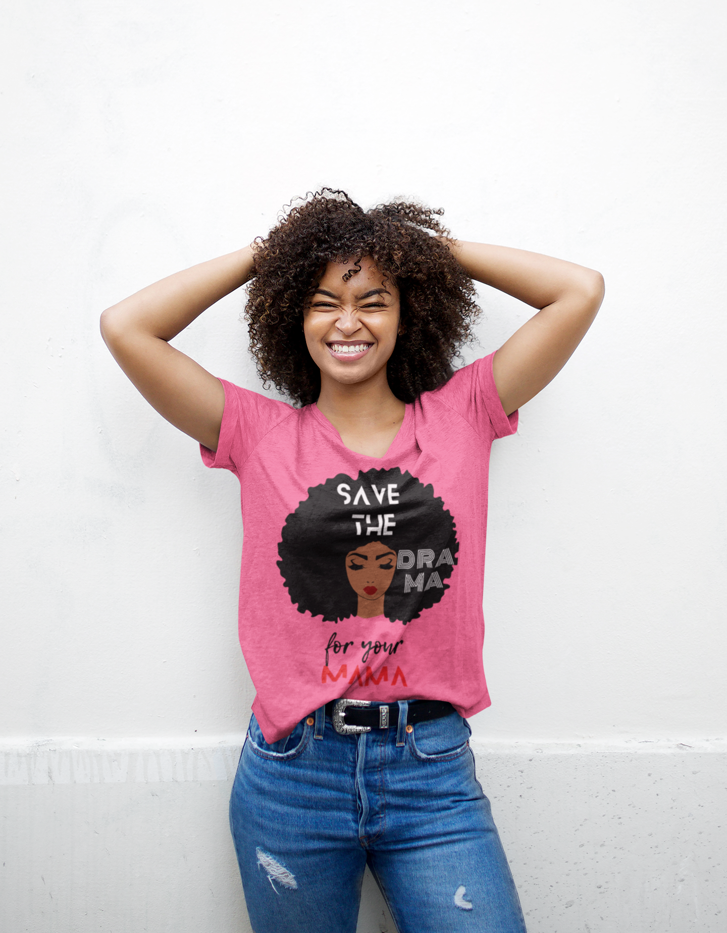 Save the Drama for Your Mama Unisex Short Sleeve Tee