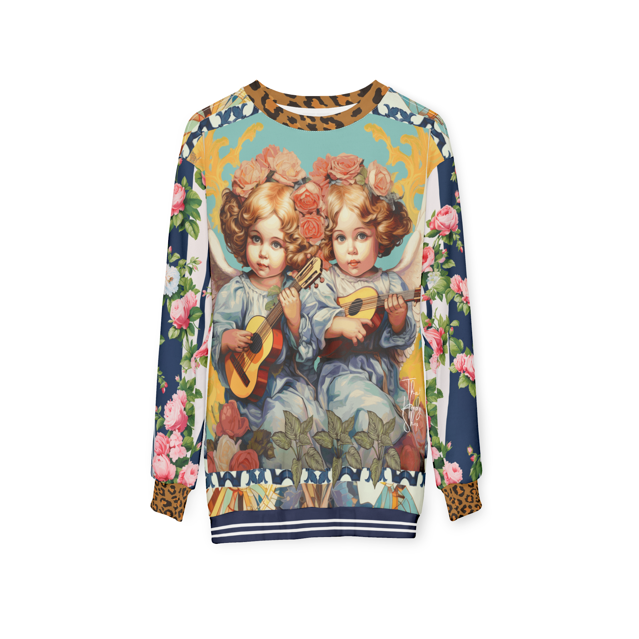 Songs of an Angel - Cherubs at Play Unisex Sweatshirt (Gold Label)