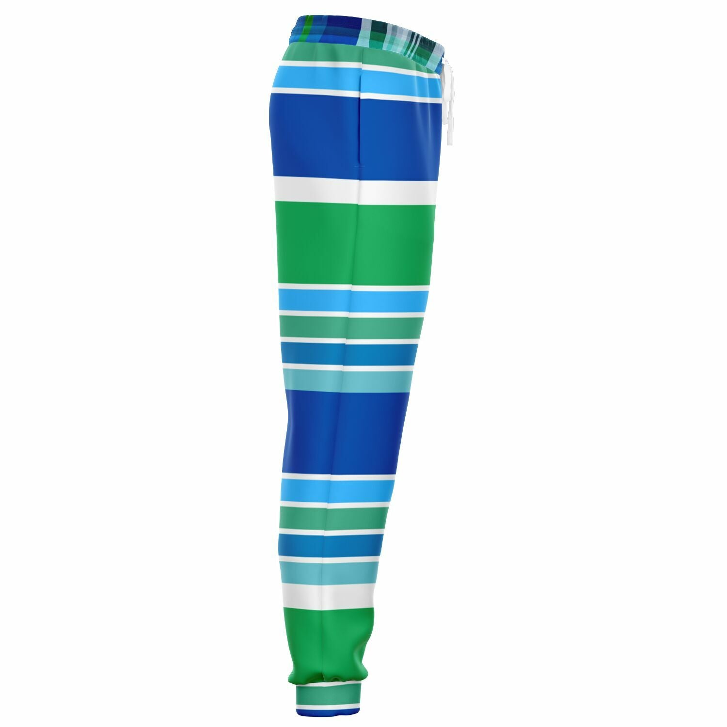 Stay Fresh Blue Marine Stripe Eco-Poly Unisex Joggers