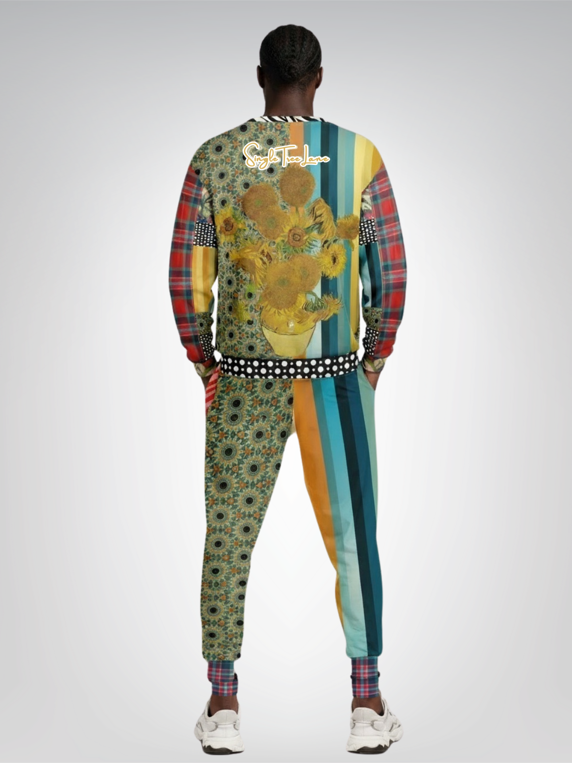 Sunflowers in My 1888 Van Gogh Duo Heavyweight Unisex Cardigan