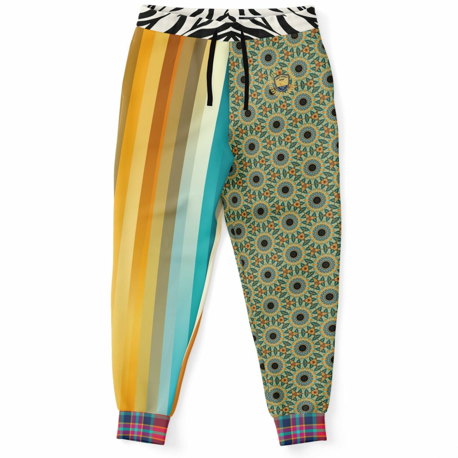 Sunflowers in My 1888 Van Gogh Duo Eco-Poly Unisex Joggers