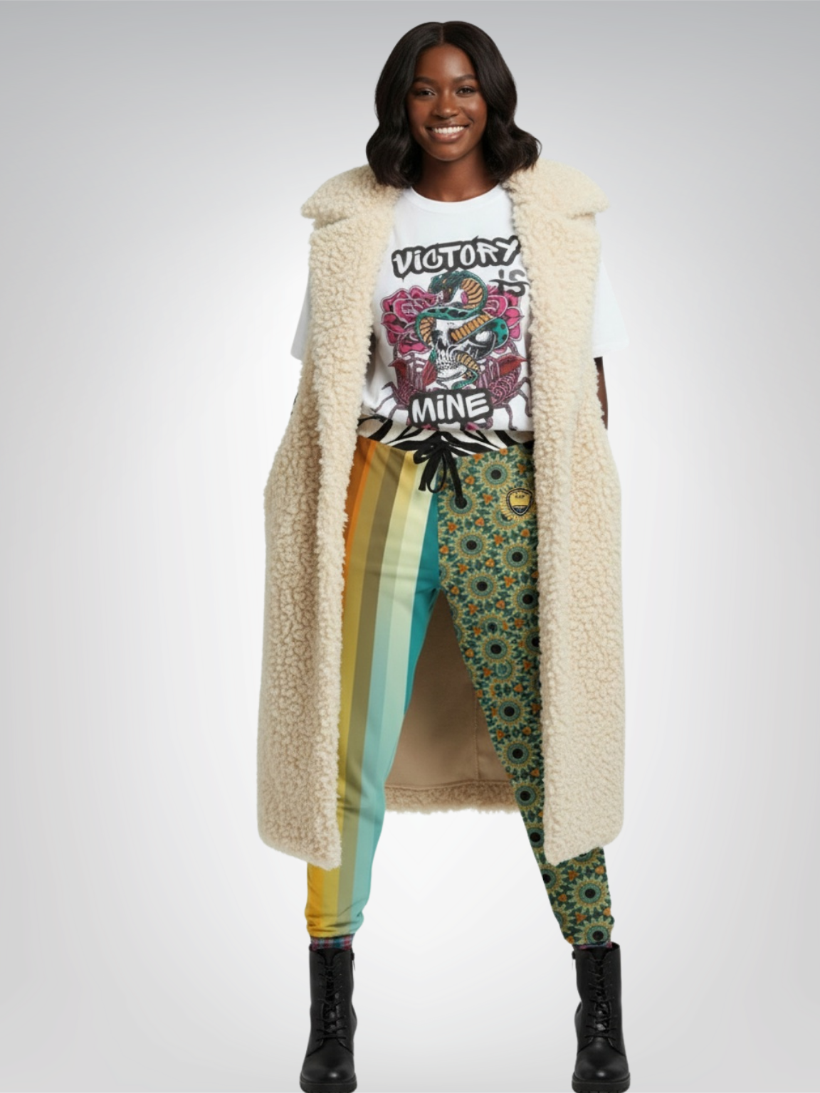 Sunflowers in My 1888 Van Gogh Duo Eco-Poly Unisex Joggers