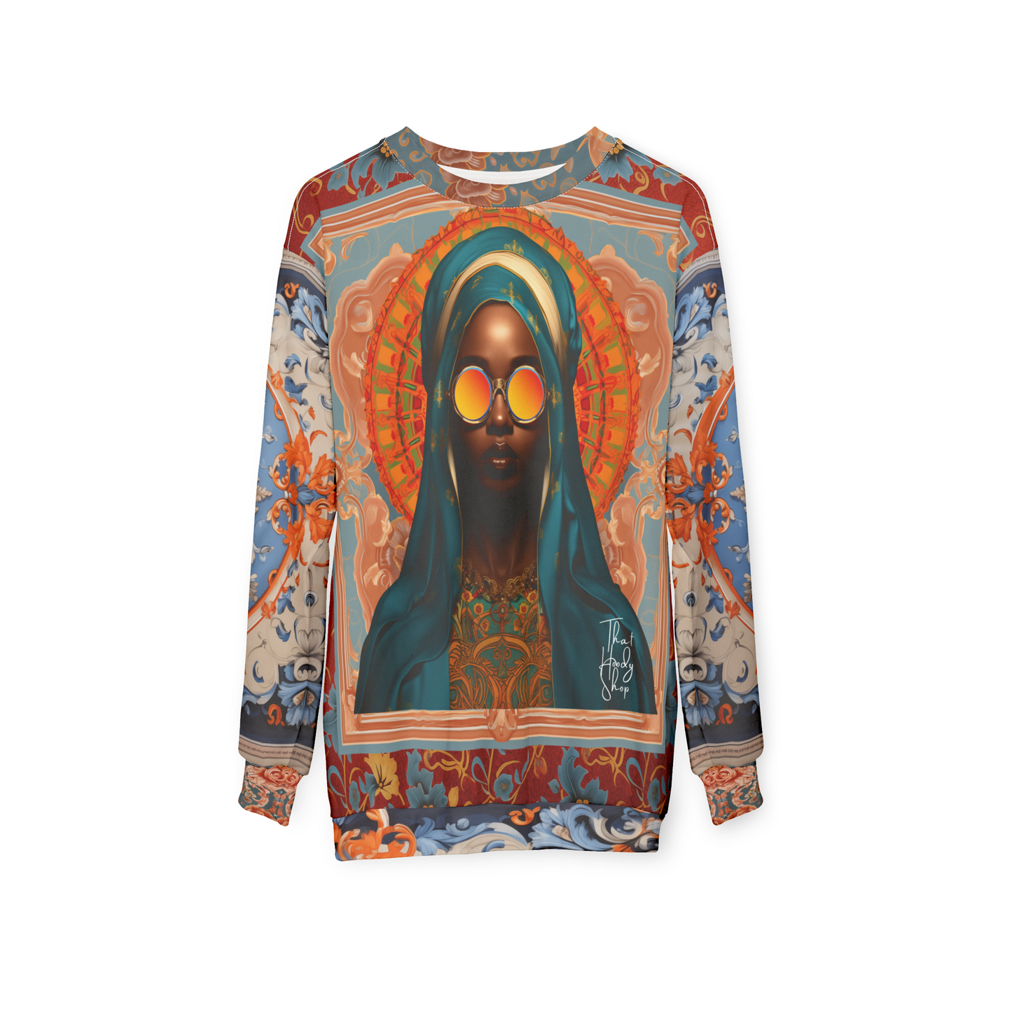 Supreme Black Madonna Pop Art Unisex Sweatshirt