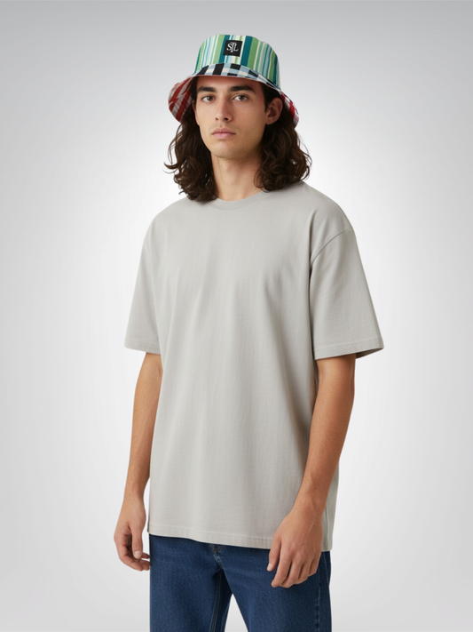 Swan in Floral Isolation Reversible Bucket Hat