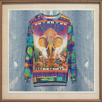 The Most Decorated Elephant Unisex Sweatshirt (Gold Label)