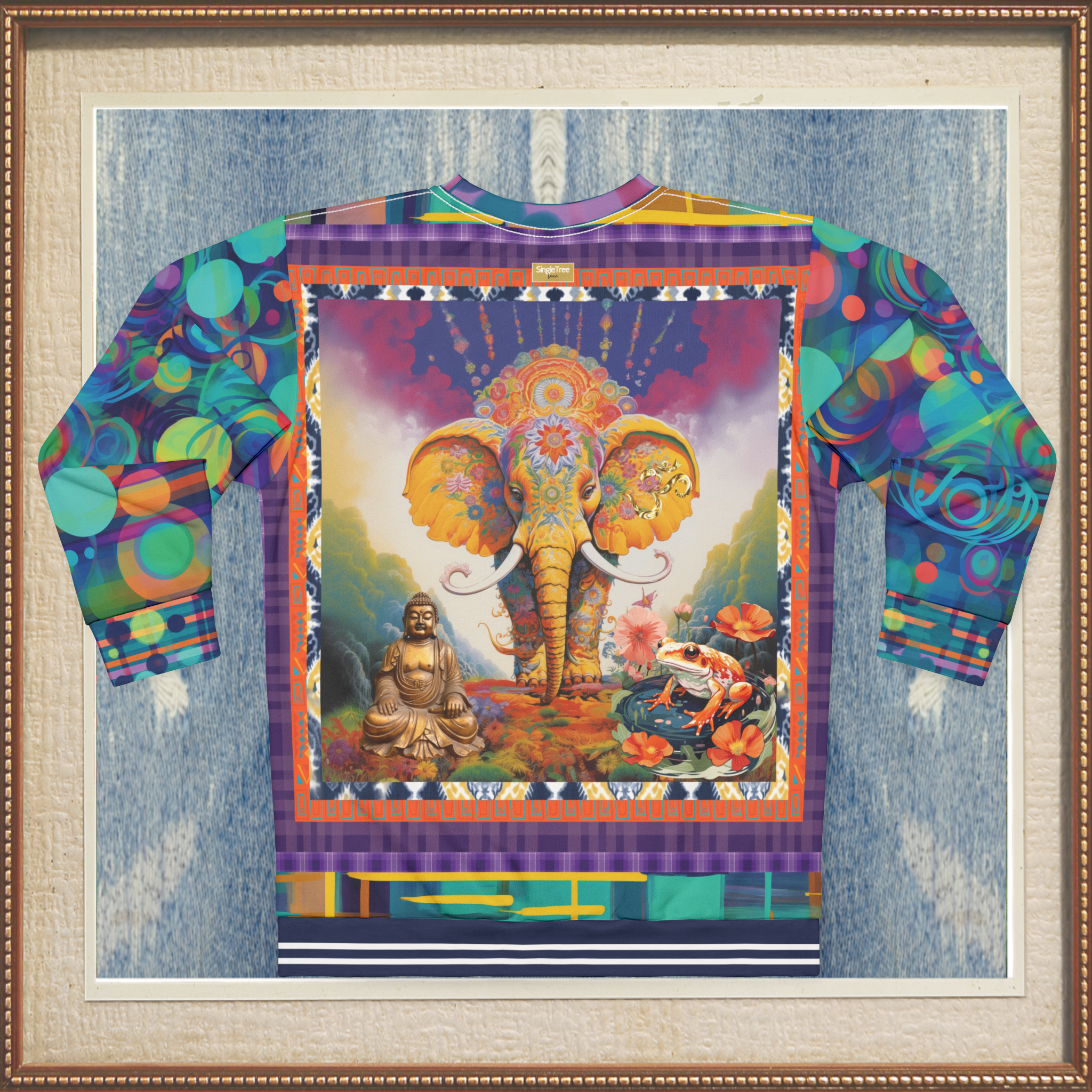 The Most Decorated Elephant Unisex Sweatshirt (Gold Label)