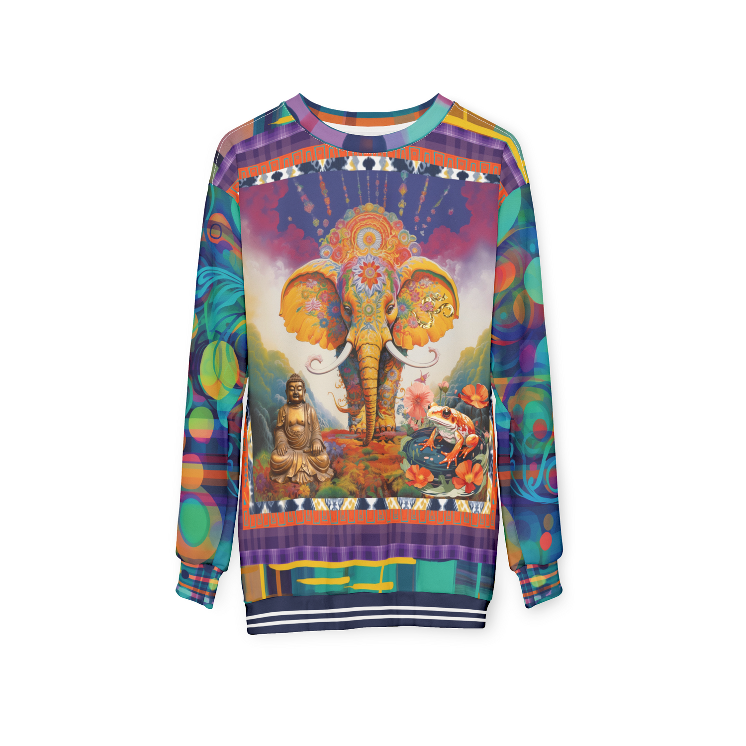 The Most Decorated Elephant Unisex Sweatshirt (Gold Label)