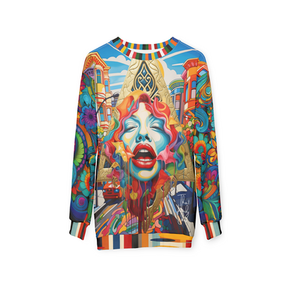 Trapped in Silence Pop Art Unisex Sweatshirt (Gold Label)